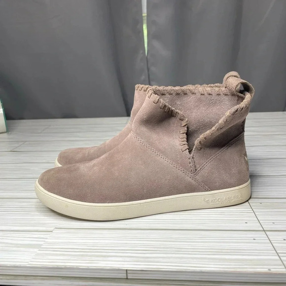 Koolaburra by UGG light brown booties Womens size 6 - Picture 3 of 8